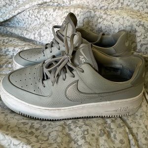 Grey Nike AF1